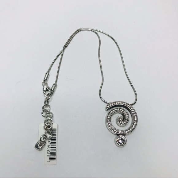 BRIGHTON Whirl Silver Necklace - Picture 1 of 5
